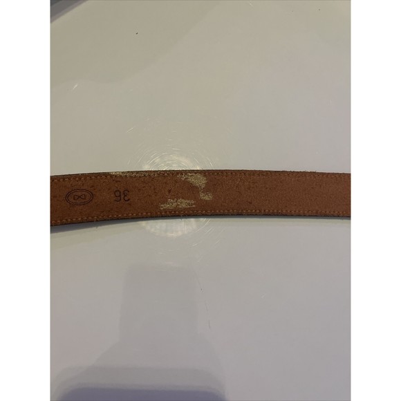 TRAFALGAR Latico Leather Western Belt w/ Brass Buckle & Tip Size 36 - Picture 14 of 14